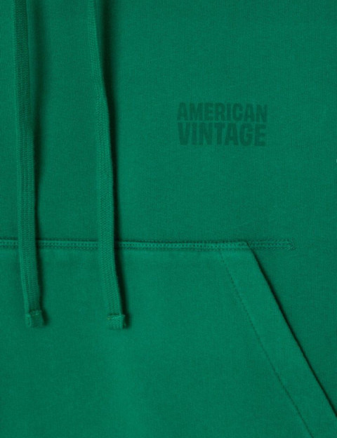 American Vintage Sweat Femme Capuche Jitbay Aneth Vintage - 2