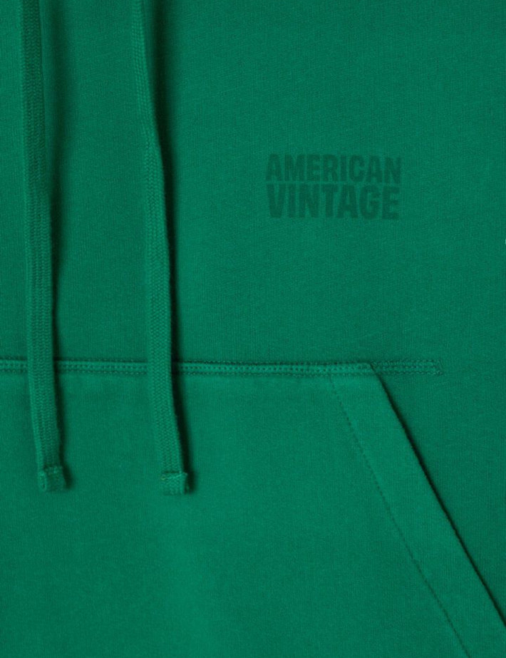 American Vintage Sweat Femme Capuche Jitbay Aneth Vintage - 2