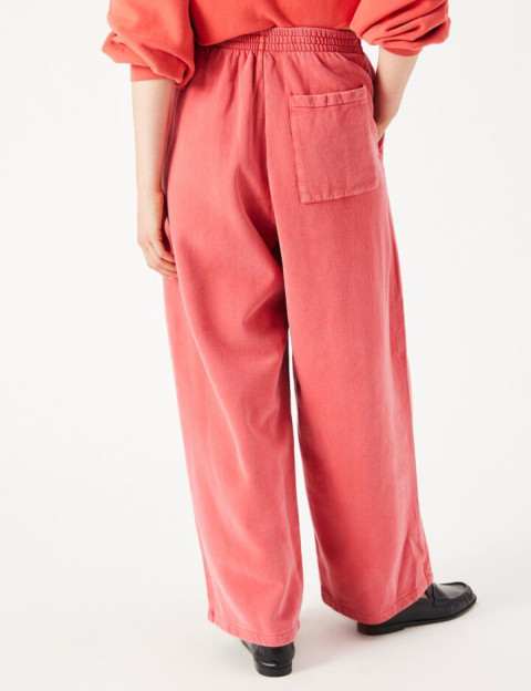 American Vintage Bas de Jogging Ample Femme Jitbay Vermillon Vintage - 7
