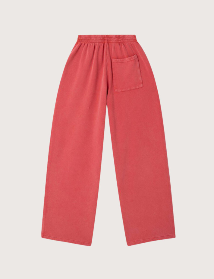 American Vintage Bas de Jogging Ample Femme Jitbay Vermillon Vintage - 5