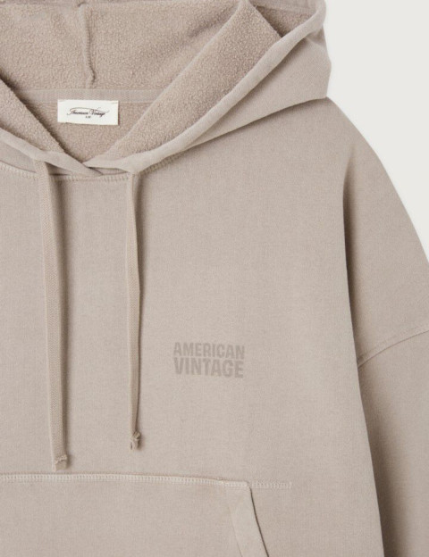 American Vintage Sweat Femme Capuche Jitbay Brumeux Vintage - 7