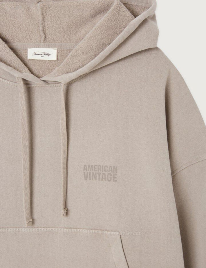 American Vintage Sweat Femme Capuche Jitbay Brumeux Vintage - 7