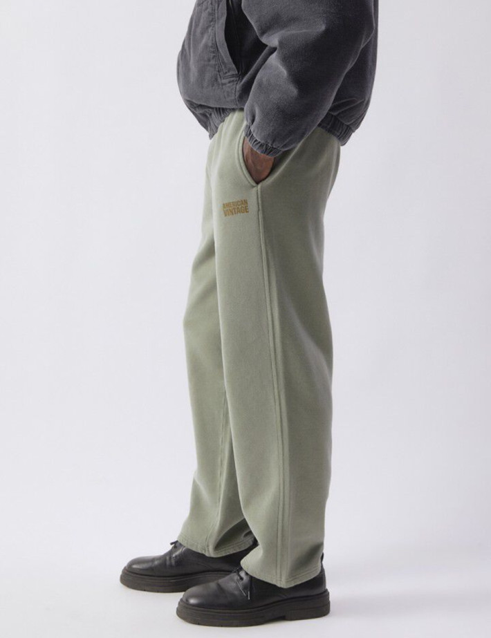 American Vintage Bas de Jogging Ample Homme Plizzy Pistou Vintage - 6