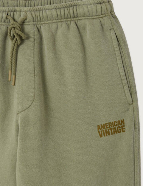 American Vintage Bas de Jogging Ample Homme Plizzy Pistou Vintage - 7