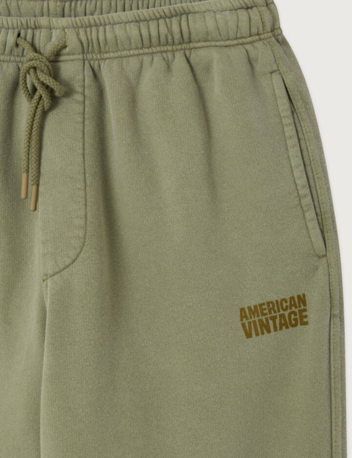 American Vintage Bas de Jogging Ample Homme Plizzy Pistou Vintage - 7