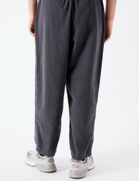 American Vintage Pantalon Baggy Homme Jazy Noir - 3
