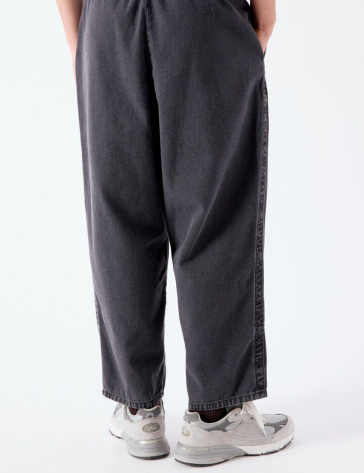 American Vintage Pantalon Baggy Homme Jazy Noir - 5
