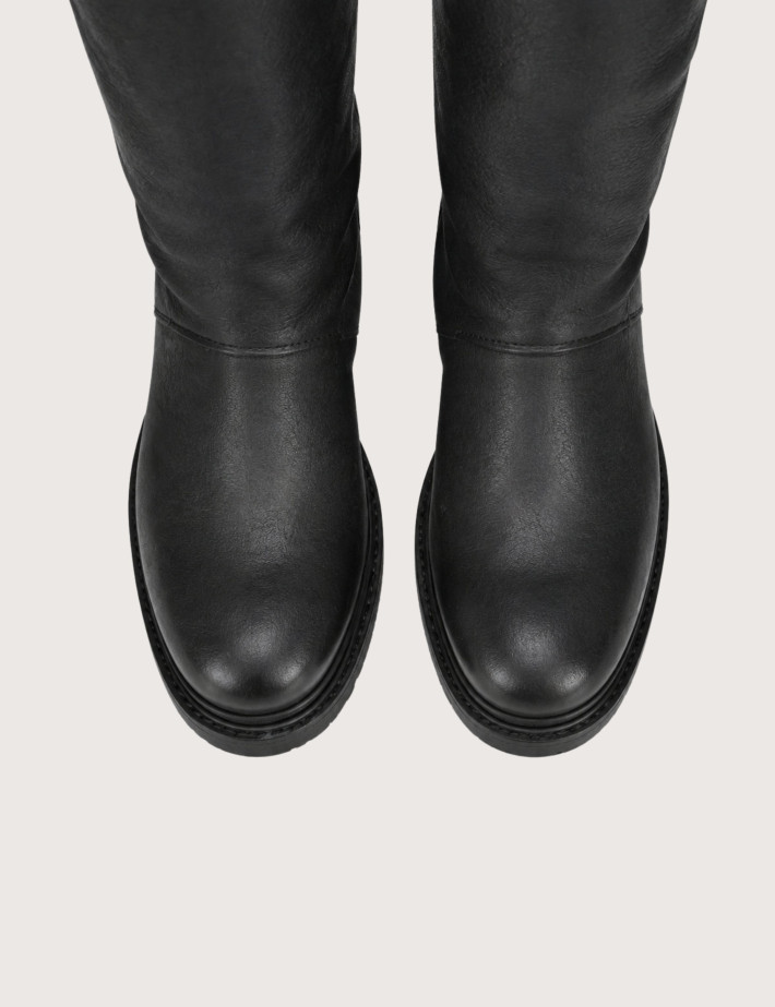 Bottes en Cuir MA45 Nubuck Noir