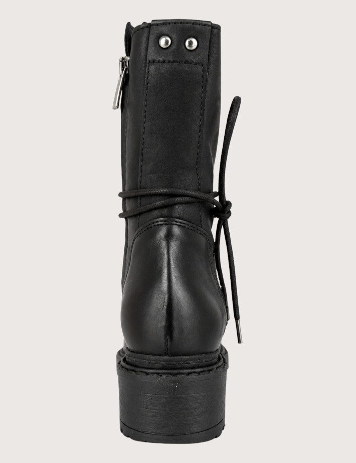 Bootes en Cuir MA977 Nubuck Noir