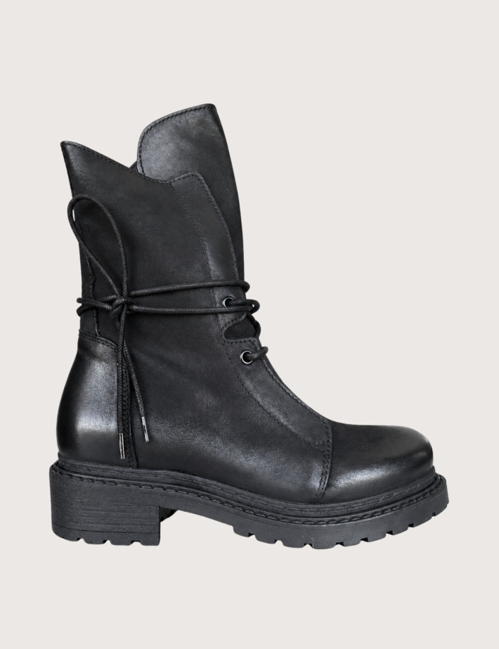 Bootes en Cuir MA977 Nubuck Noir