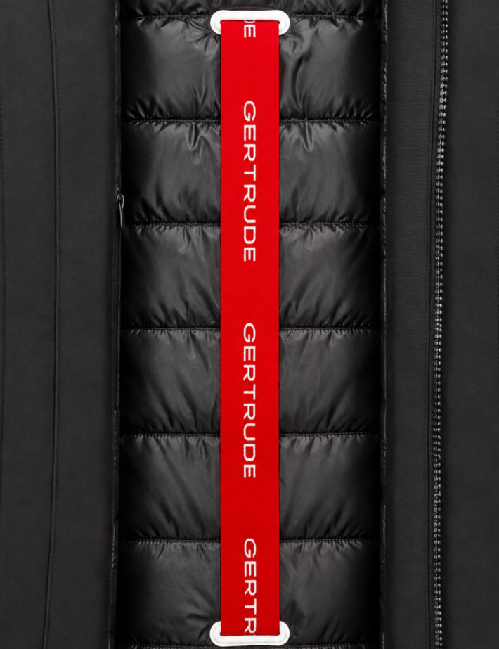 GERTRUDE Veste Homme Parka Vlad Noir - 3