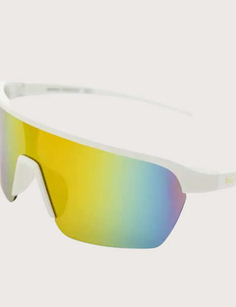 IYÜ Design Lunettes de Soleil Julian Blanc Reflet Jaune - 3