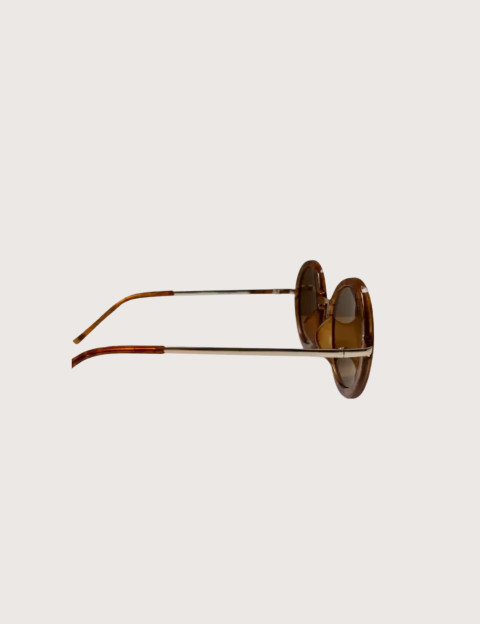 IYÜ Design Lunettes de Soleil Cloe Ecaille Marron Rose - 2