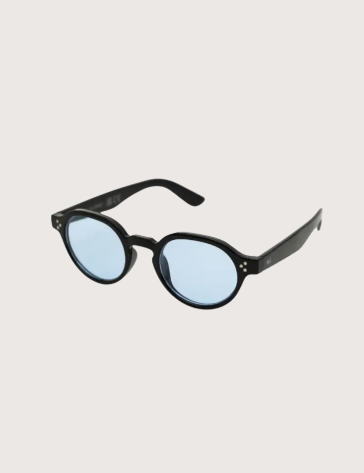 IYÜ Design Lunettes de Soleil Orso Noir Bleu - 3
