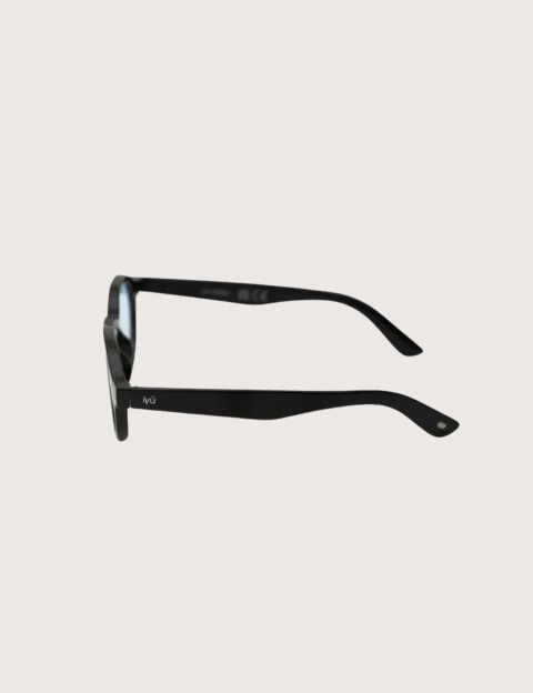 IYÜ Design Lunettes de Soleil Orso Noir Bleu - 4
