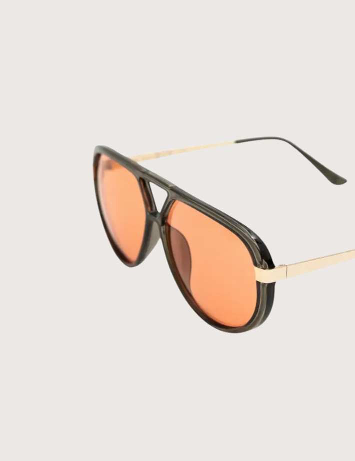 IYÜ Design Lunettes de Soleil Tomy Cristal Gris Rose - 4
