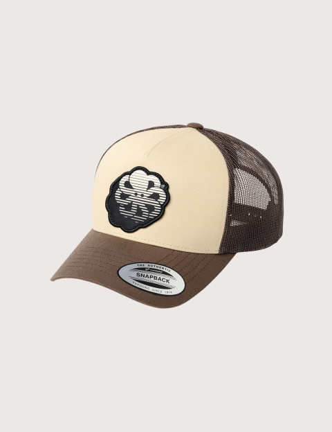 Casquette Trucker 3D Riser Jaune