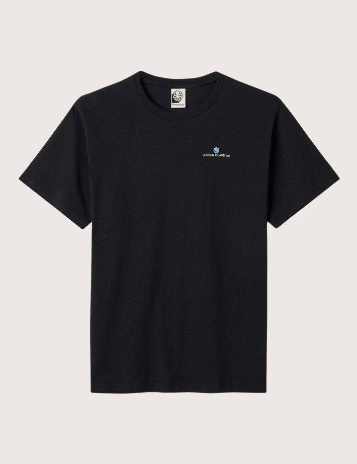 Jonsen Island T-Shirt Homme Manches Courtes Classic Authentic Diamond Noir - 2