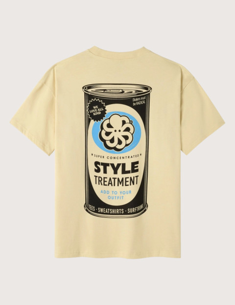 Jonsen Island T-Shirt Homme Manches Courtes Confort Can Style Jaune - 2