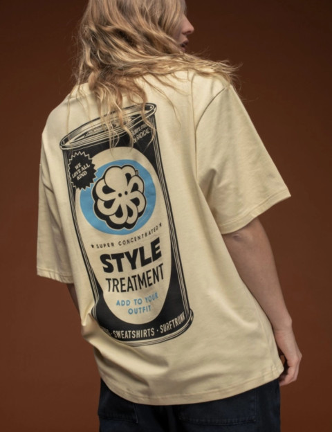 Jonsen Island T-Shirt Homme Manches Courtes Confort Can Style Jaune - 3