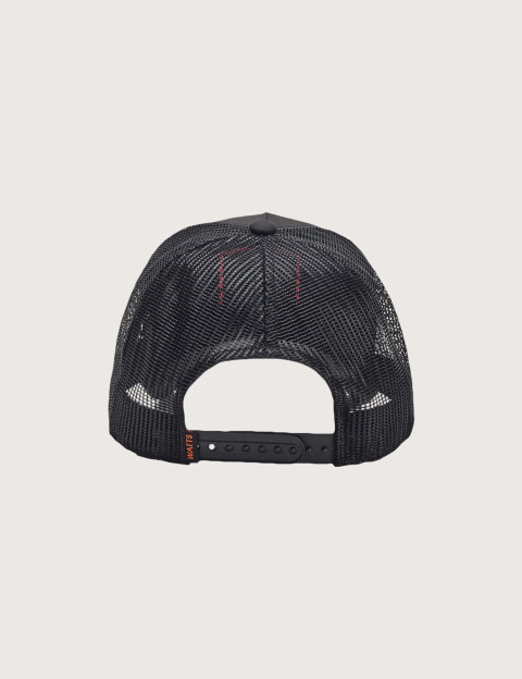 WATTS Casquette Logo Miami Noir Orange Fluo - 2