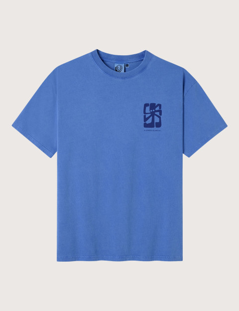 Jonsen Island T-Shirt Homme Manches Courtes Confort The Artist Bleu - 3