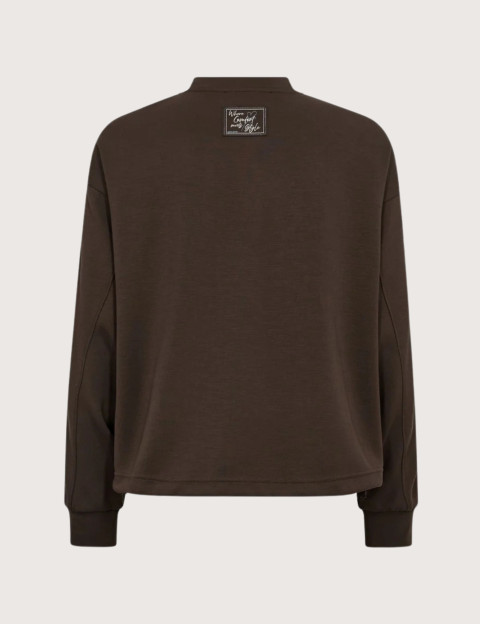 MOS MOSH Veste Femme de Survêtement Ardie Marron - 3