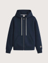 SWEET PANTS Zipper Capuche Unisex Iconic Zip Marine