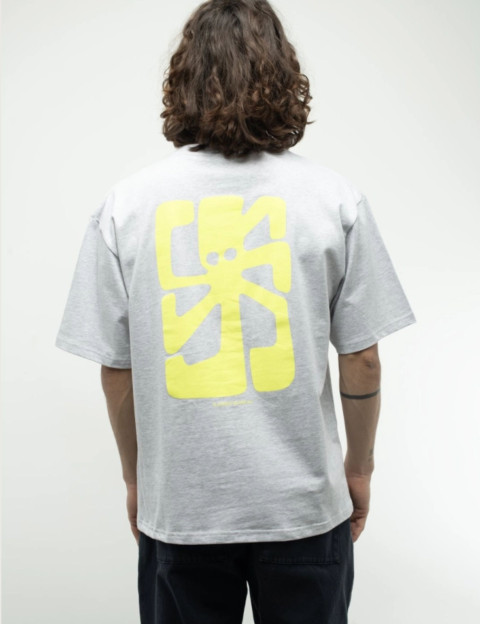 Jonsen Island T-Shirt Homme Manches Courtes Confort The Artist Gris - 2
