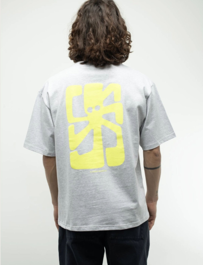 Jonsen Island T-Shirt Homme Manches Courtes Confort The Artist Gris - 2