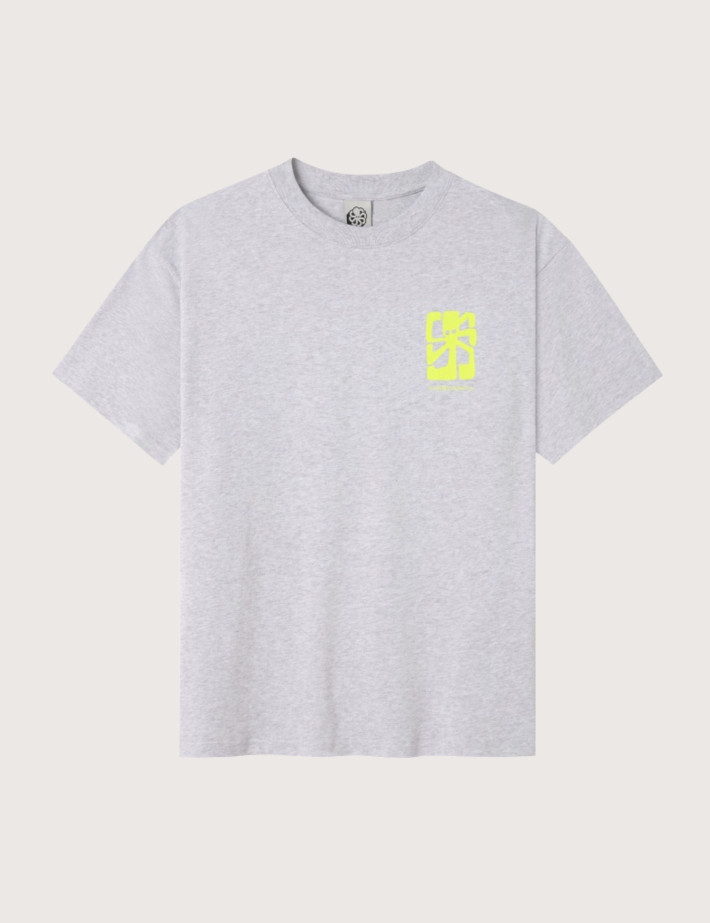 Jonsen Island T-Shirt Homme Manches Courtes Confort The Artist Gris - 3