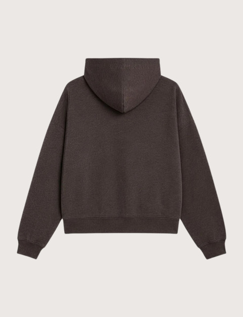 Sweat Capuche Unisex Iconic Hood Marron