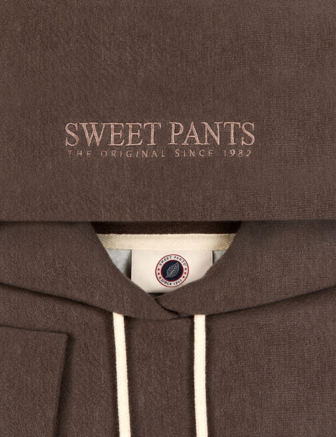 Sweat Capuche Unisex Iconic Hood Marron