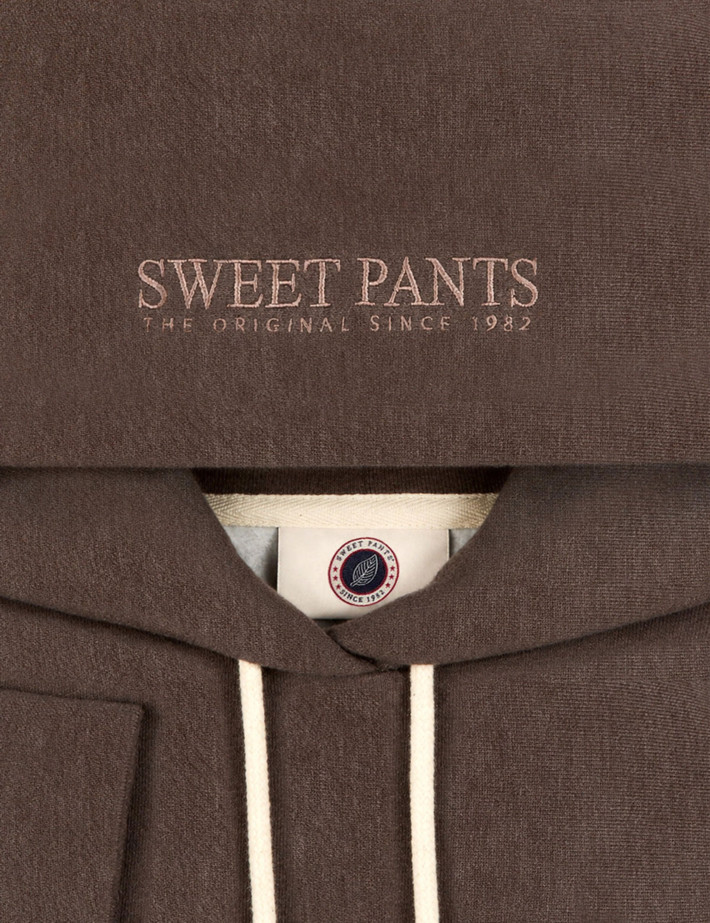 Sweat Capuche Unisex Iconic Hood Marron