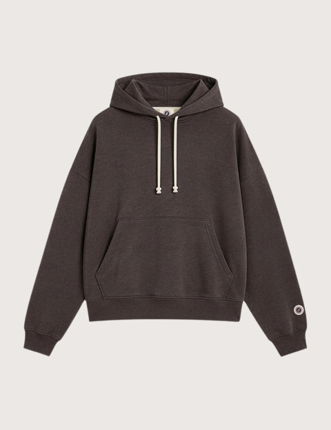 Sweat Capuche Unisex Iconic Hood Marron