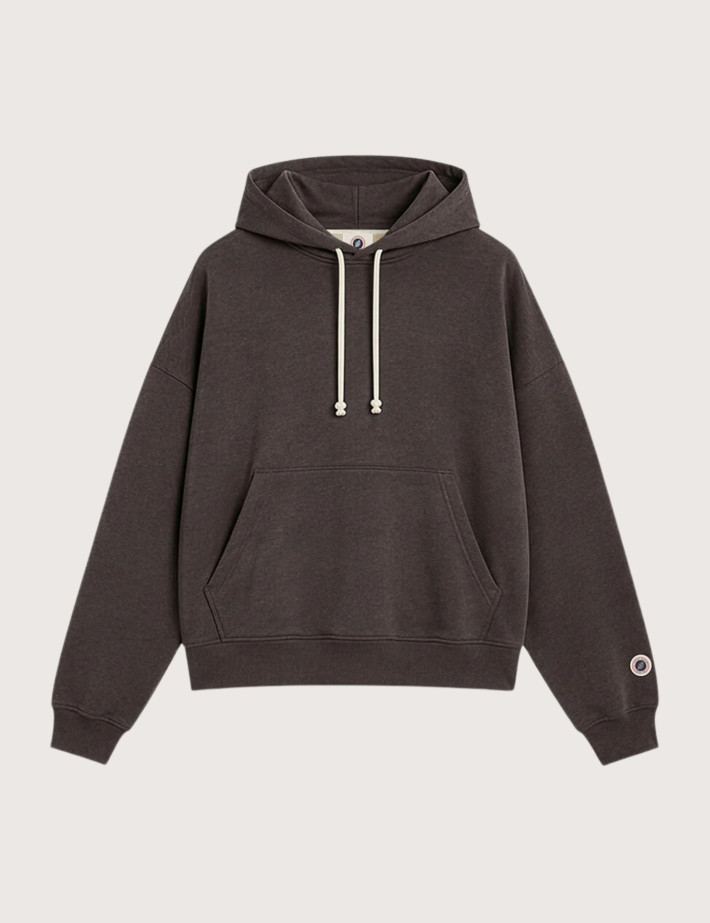 Sweat Capuche Unisex Iconic Hood Marron