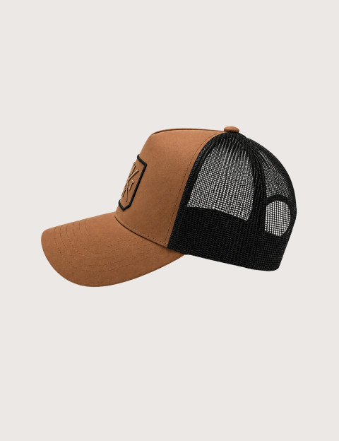 WATTS Casquette Logo Miami Noir Marron - 3