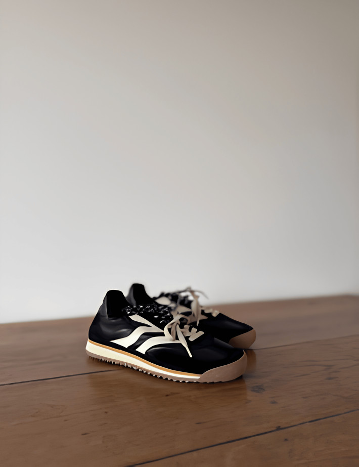 Maripé Baskets Femme Double Lacets Utah Noir - 4