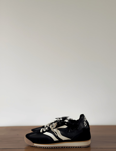 Maripé Baskets Femme Double Lacets Utah Noir - 8