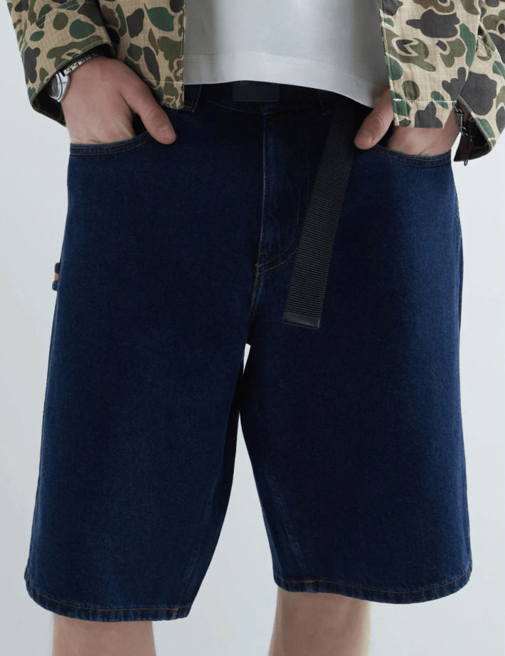 REPLAY Short Homme en Jean Noir - 2