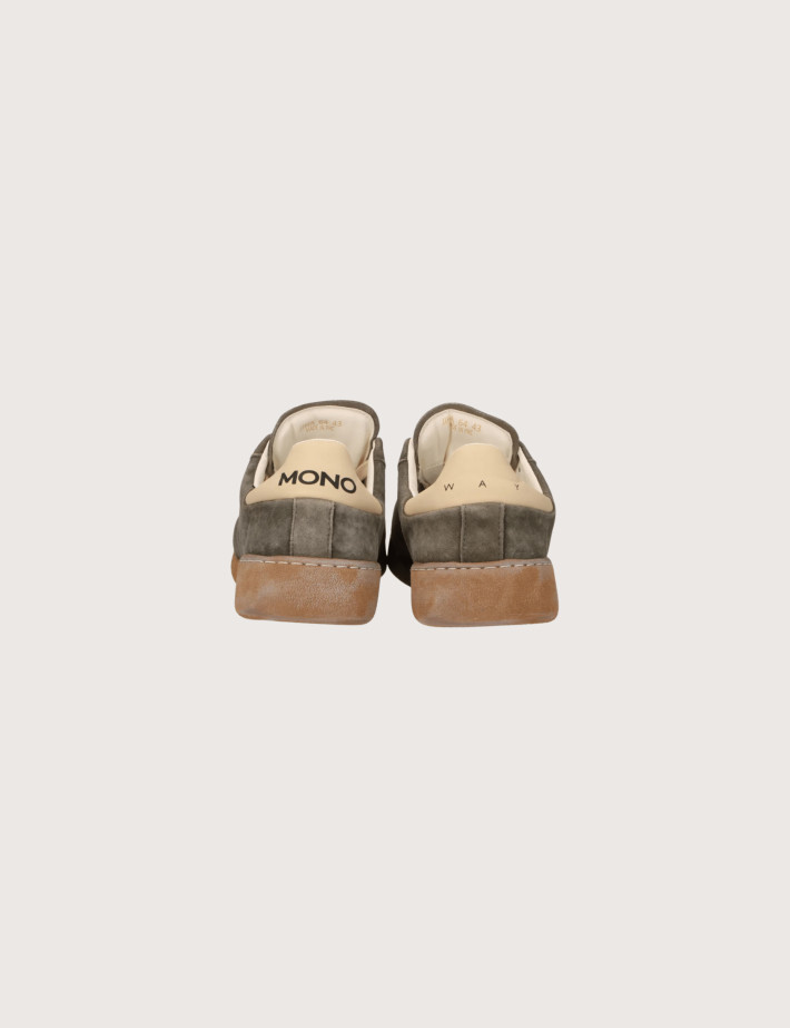Monoway Chaussures Homme en Cuir Jiha Kaki - 4