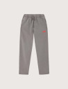 American Vintage Bas de Jogging Ample Homme Plizzy Cendre Vintage - 5