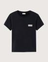 American Vintage T-Shirt Femme Manches Courtes Ykobow Ténèbre