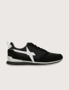 W6YZ Baskets Homme Jet M Suéde Nylon Noir Anthracite