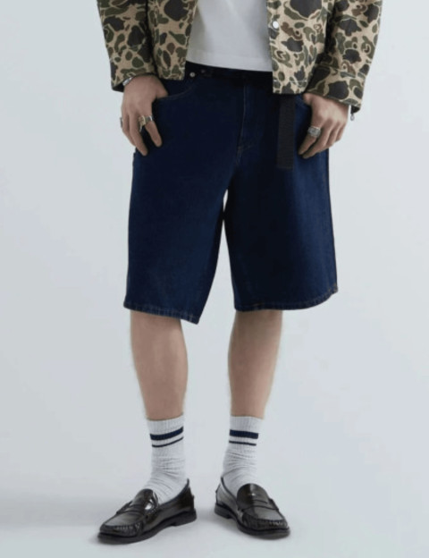 REPLAY Short Homme en Jean Noir - 6