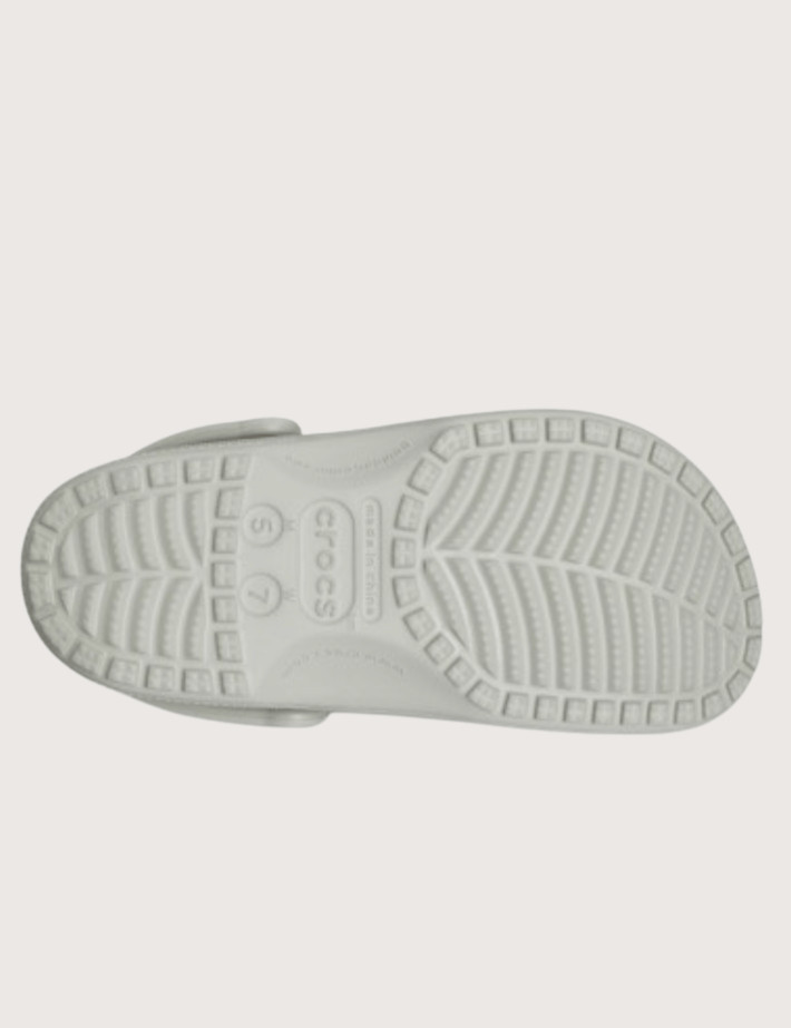 Crocs Sabots Unisex Classic Clog Gris Clair - 5