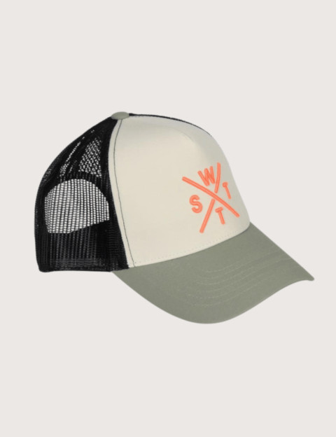 WATTS Casquette Trucker RTRIBE Beige Kaki