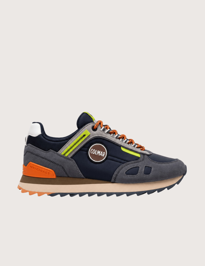 COLMAR Baskets Homme Travis Sport Match Marine Multico