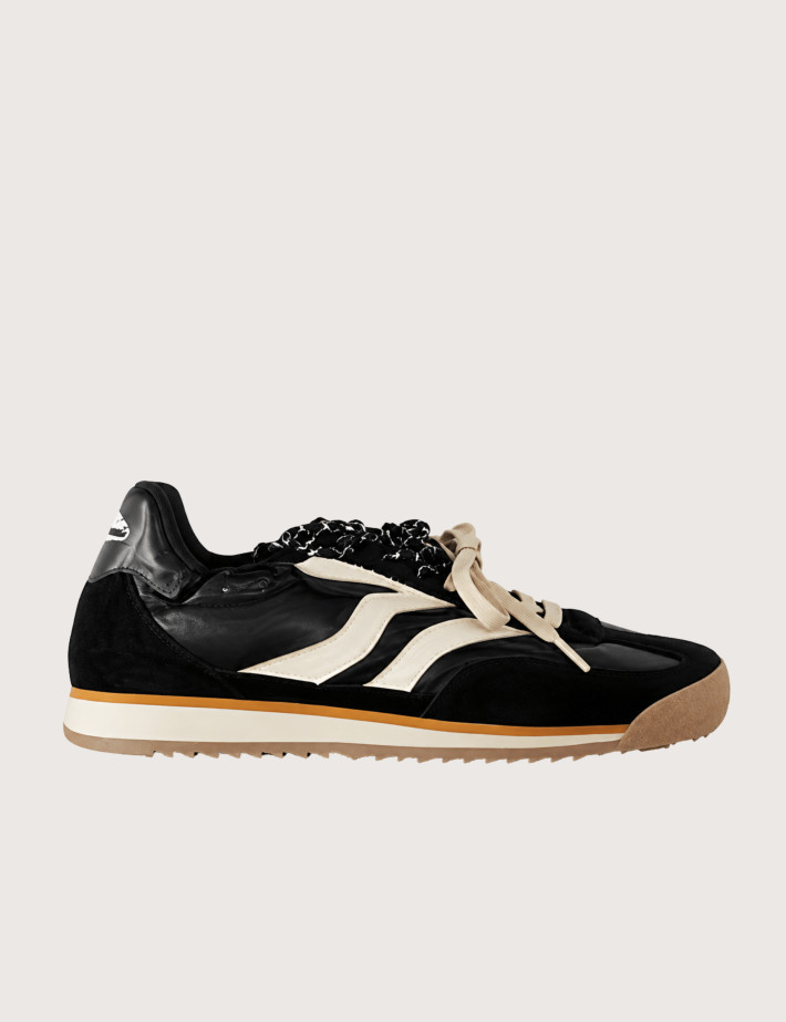 Maripé Baskets Femme Double Lacets Utah Noir - 9