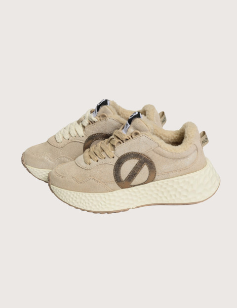 No Name Baskets Femme Carter Jogger Crystal Beige - 2